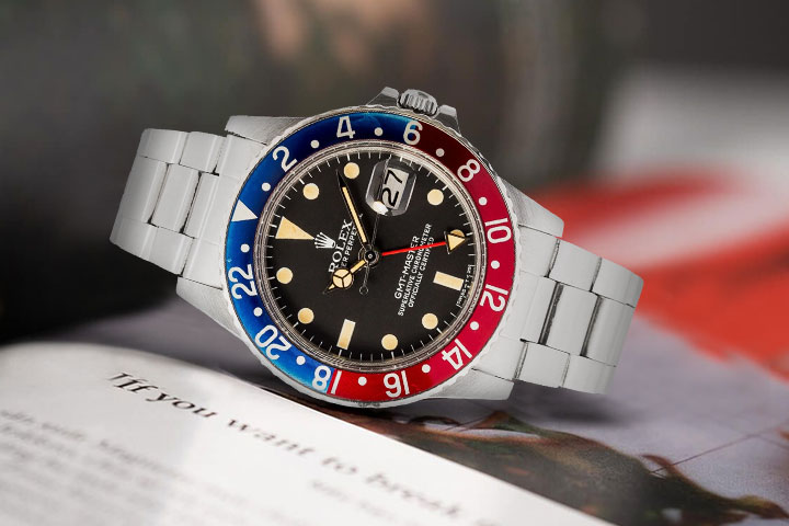 Vintage Luxury Watches -  Rolex GMT-Master ‘Pepsi’ 